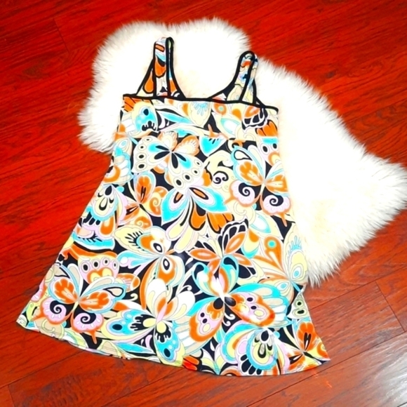 Salaam Printed Tank Swing Dress - Picture 4 of 4